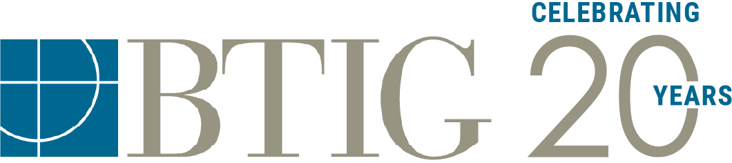 BTIG logo - Celebrating 20 Years